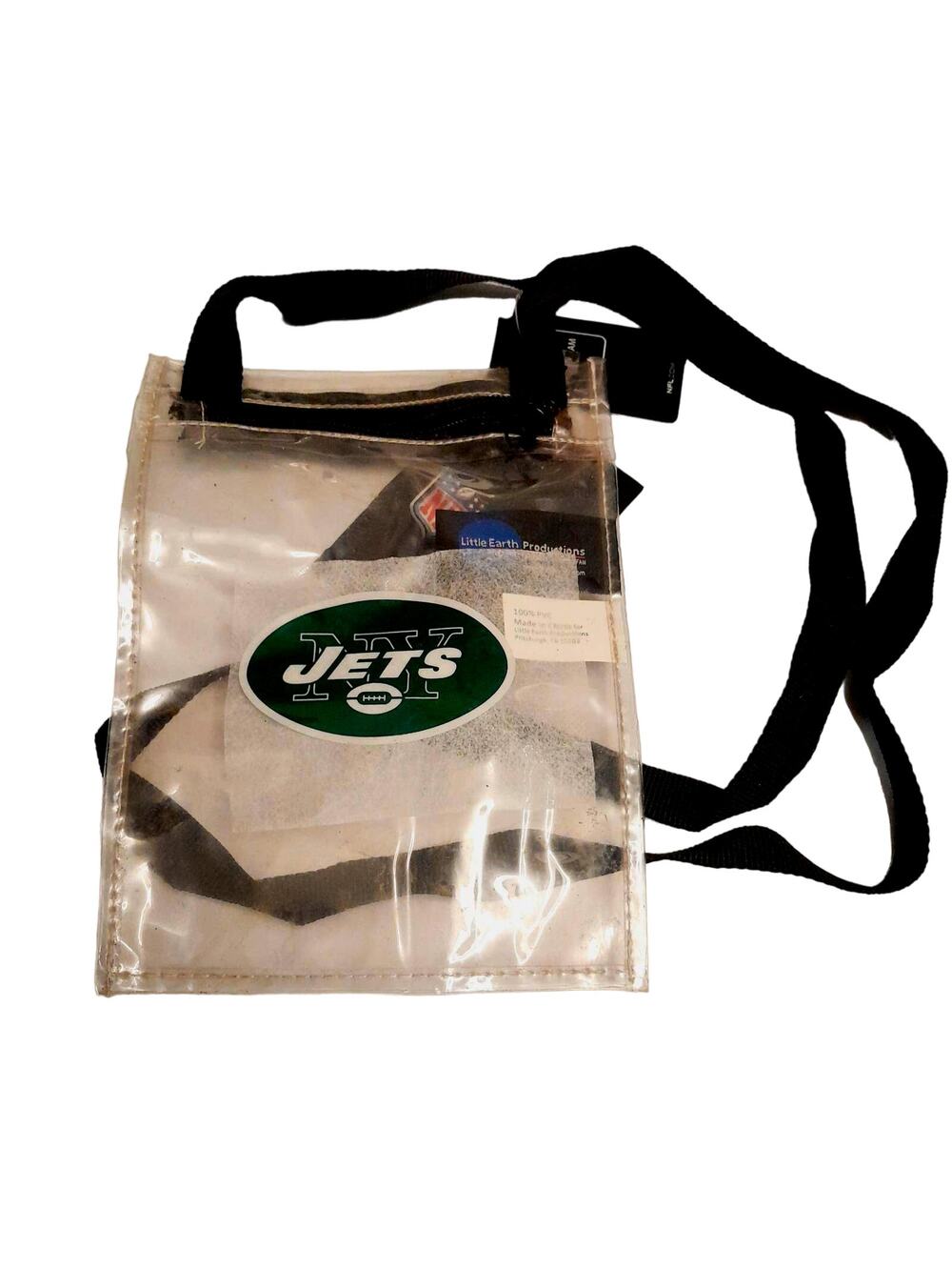 New York Jets Mini Tote Bag Stadium Approved New 12 X 6 X 12".